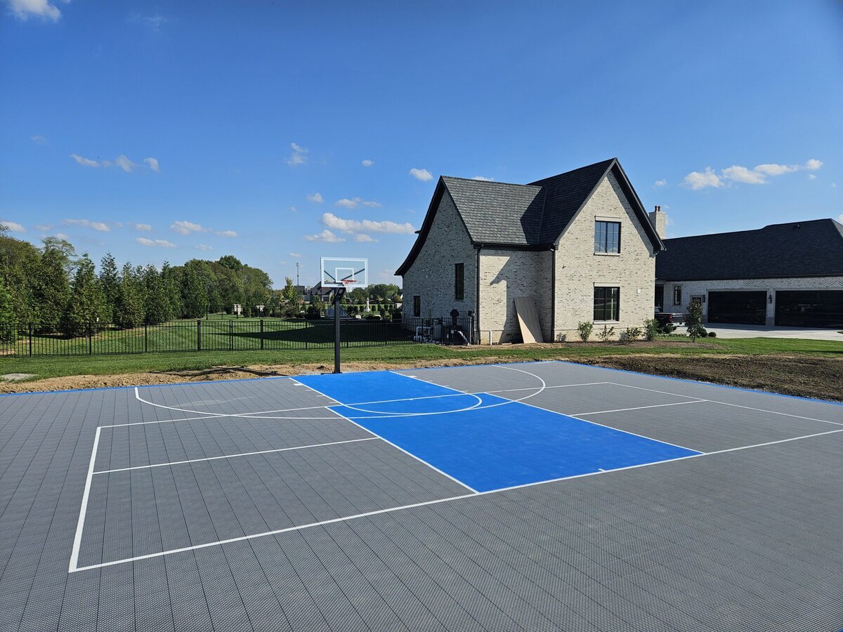 Pickle Ball and Basketball Court Tile Lexington KY