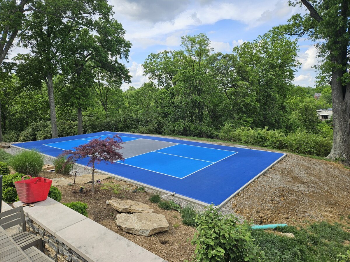 Pickle Ball Court Installation Lexington Grass365