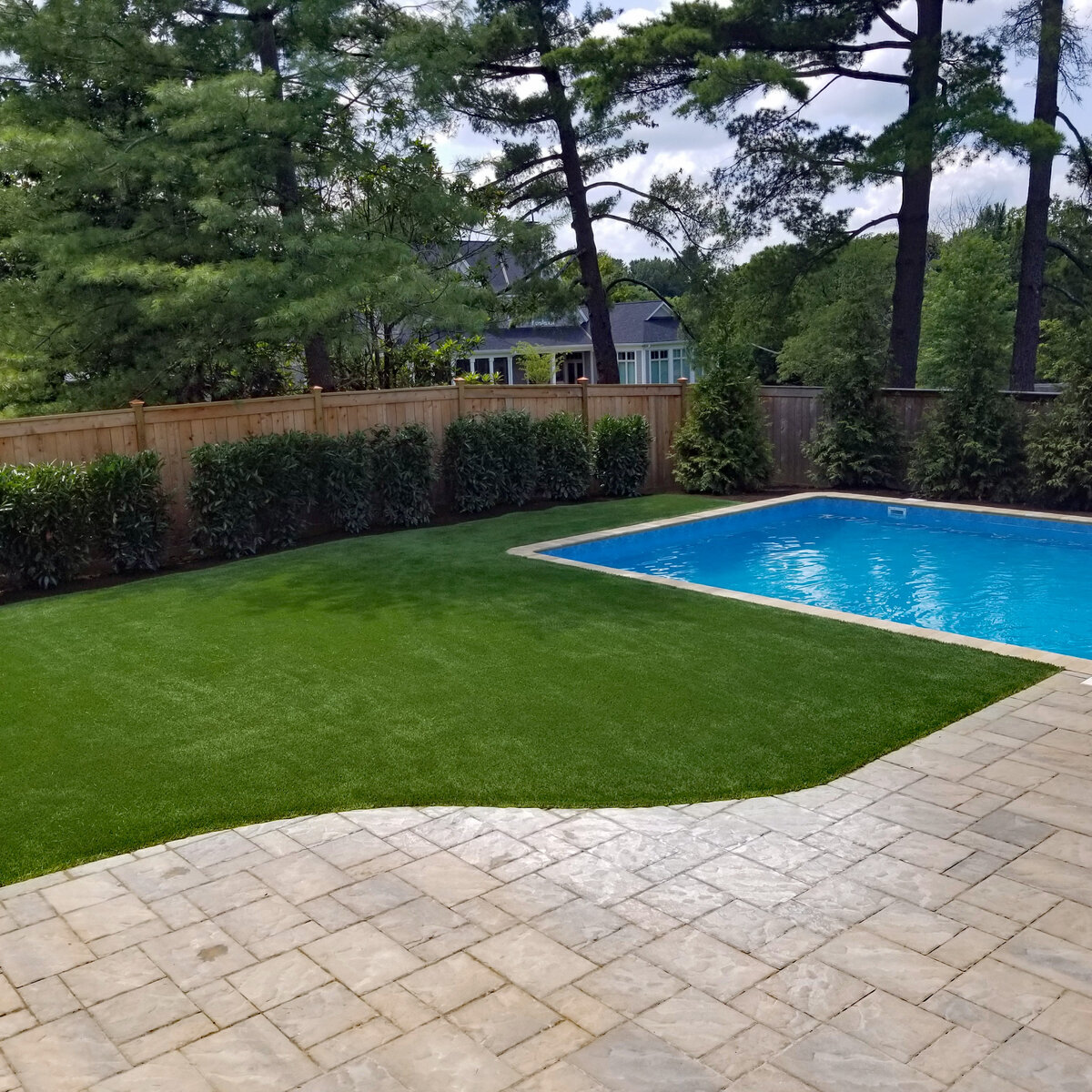 Backyard Synthetic Grass Installation Company Lexington 1024x768