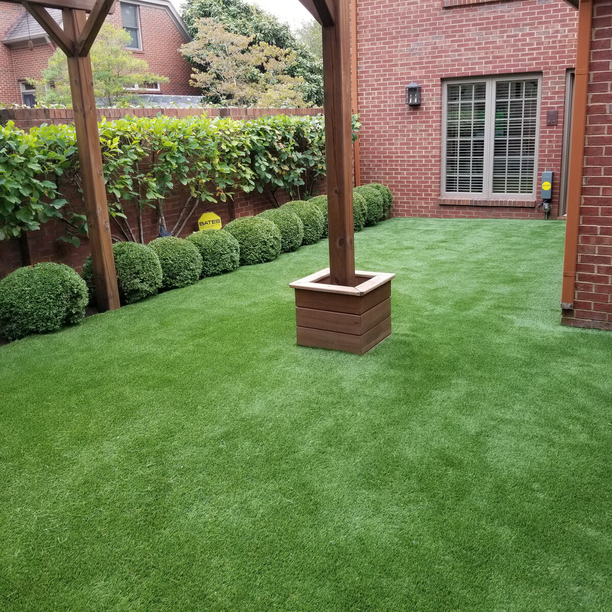 Synthetic Turf Back Porch Lexington
