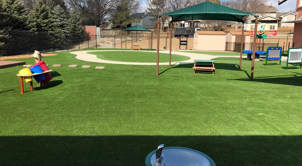 Synthetic Turf Scottsdale Playground With Shade