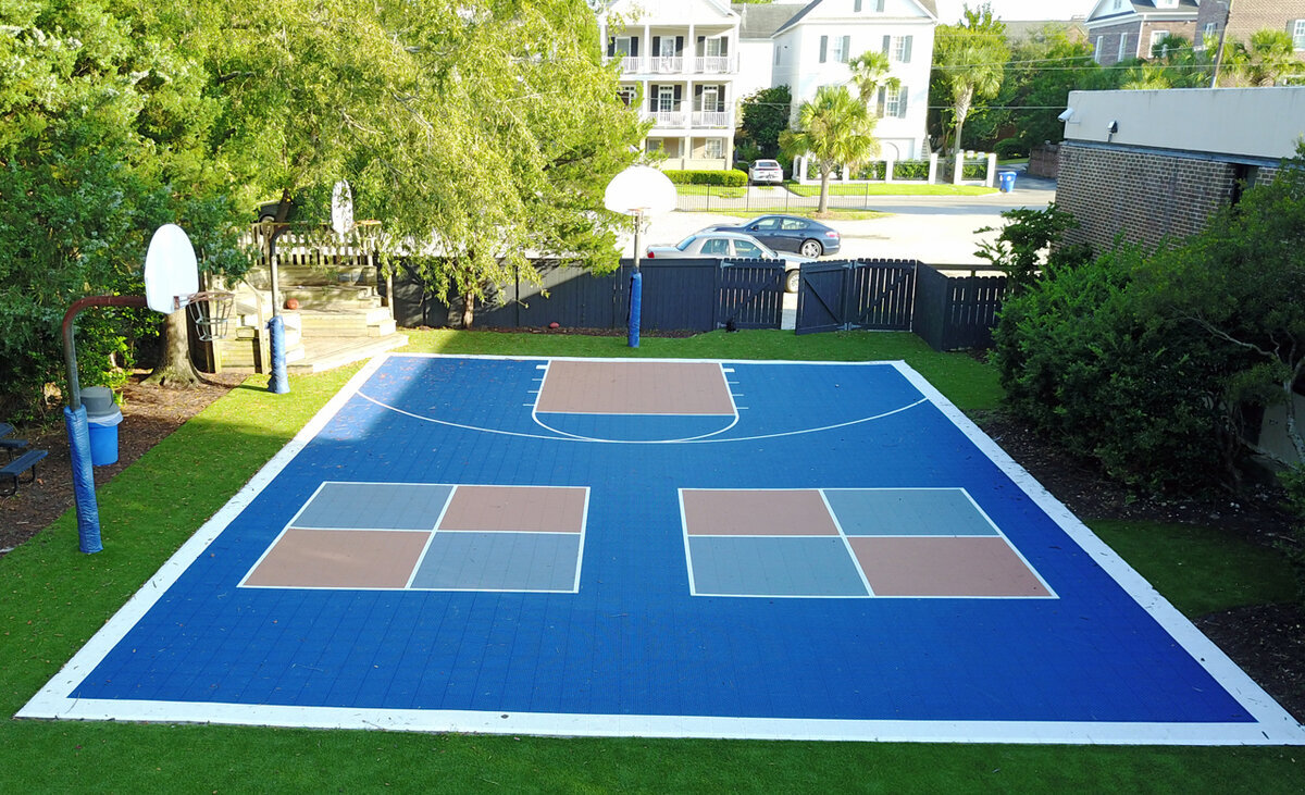 School Basketball Court