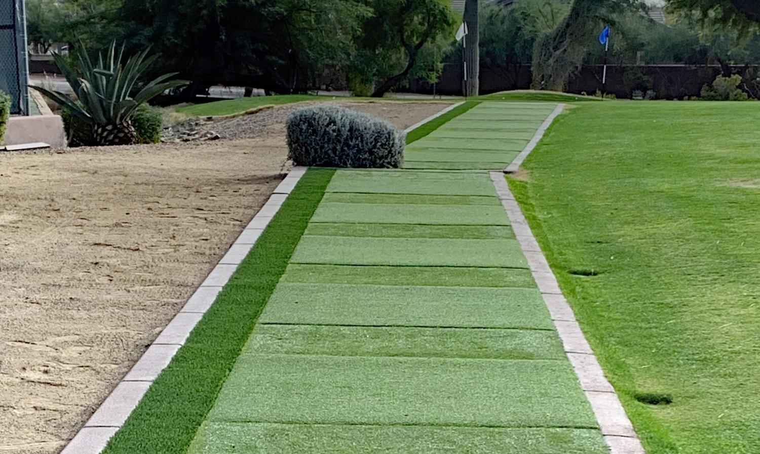 Driving Range Tee Lines
