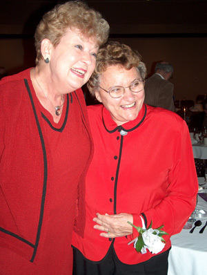 Photo of Nan Hawley and Carol Wagoner