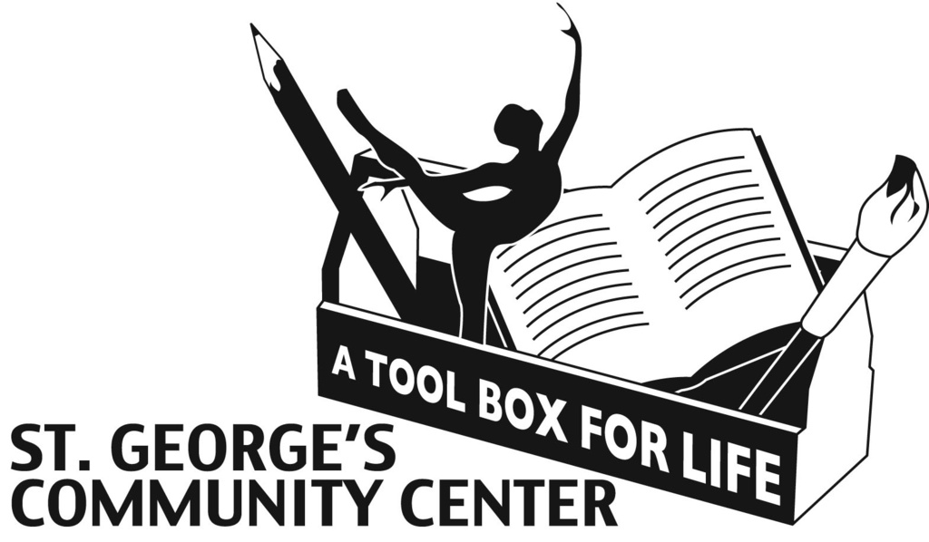 St. George's Community Center logo of a toolbox for life