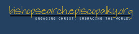 Back side of one of the Bishop Search bookmarks handed out at General Convention