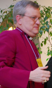 Bishop Ted Gulick at 2010 Convention in Grace Church Paducah parish hall