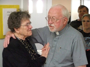 Bobbi and Tom Mills at St. Mary's Church