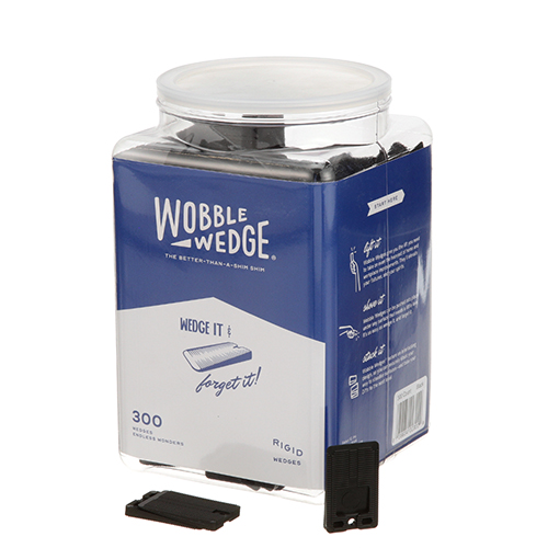 2300 Focus Foodservice - Wobble Wedge Rigid Black (max 60 chars)