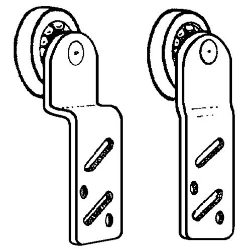 266310 SHEAVE, DOOR FRONT,STEEL TIRE