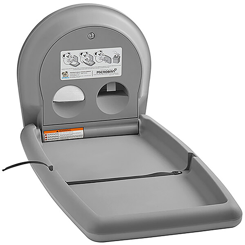 KOALA KARE PRODUCTS KB30101 TABLE, CHANGING, VERTICAL, GRAY