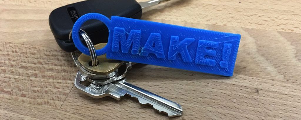 3D Printed Keychain
