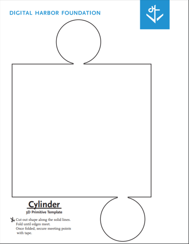 Cylinder Primitive Template – DHF Blueprint