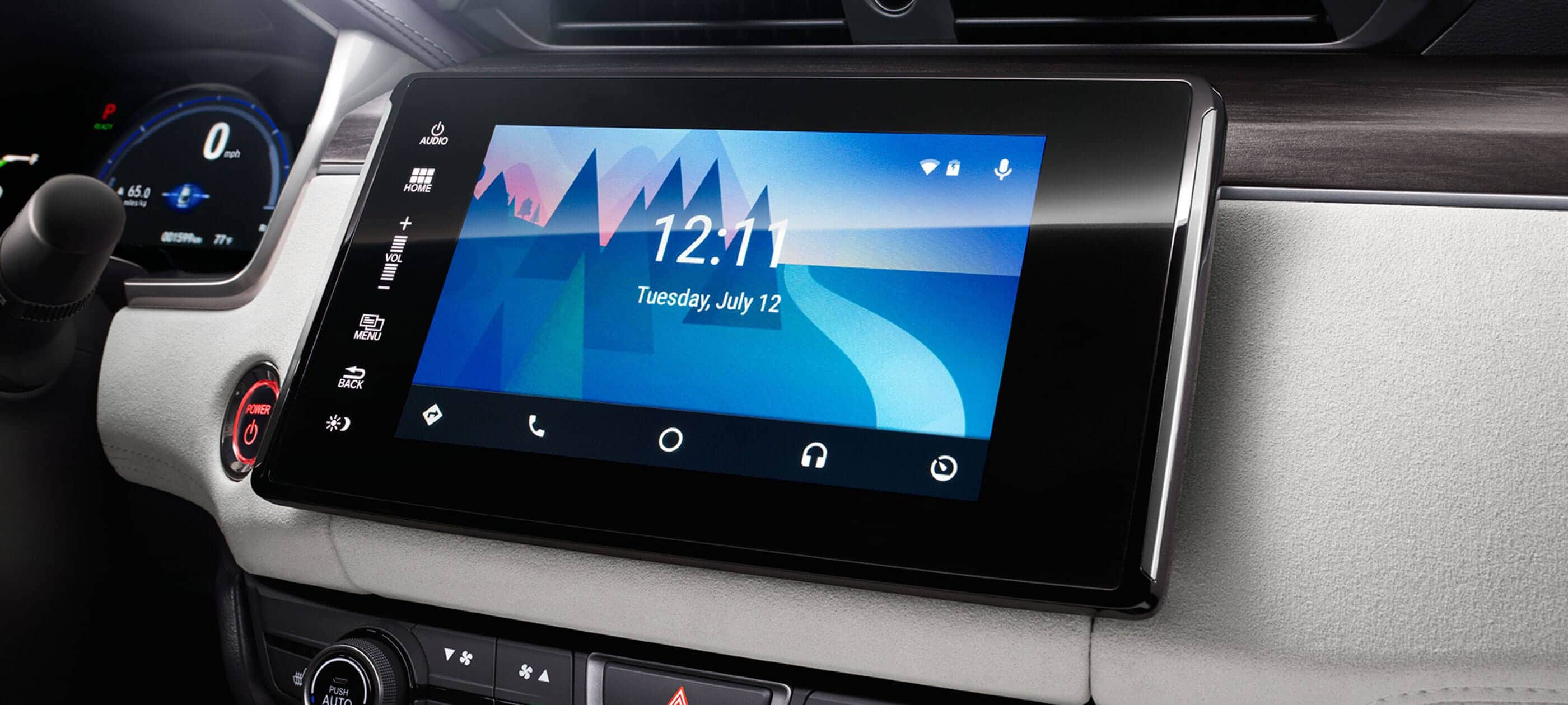 13 android auto integration 2018 honda clarity fuel cell