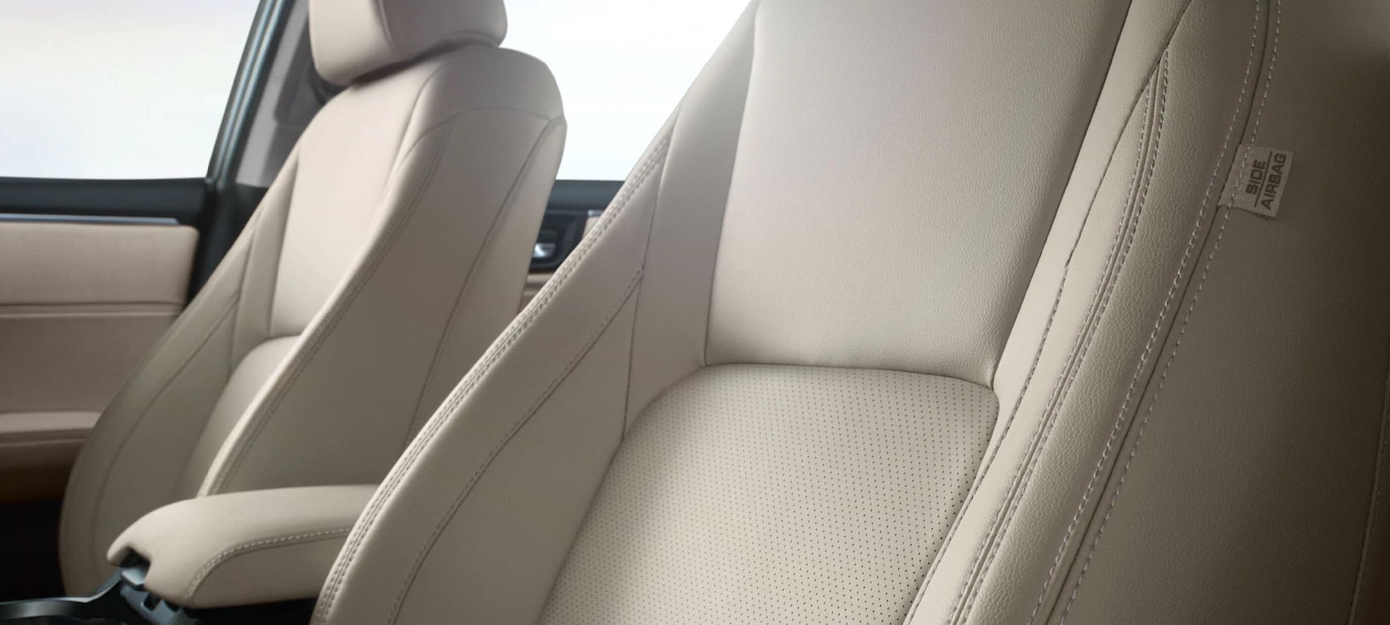 Leather-Trimmed Interior