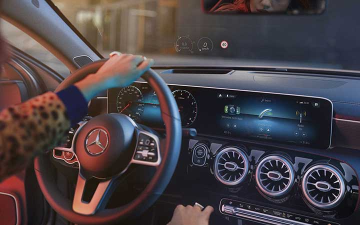 An all-digital dash. That responds to your digits.