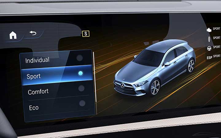 Driving modes to suit your driving moods.