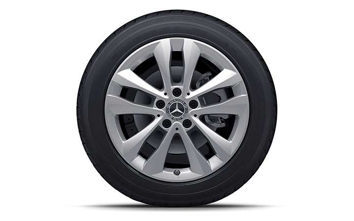 Six wheel options show how you roll.