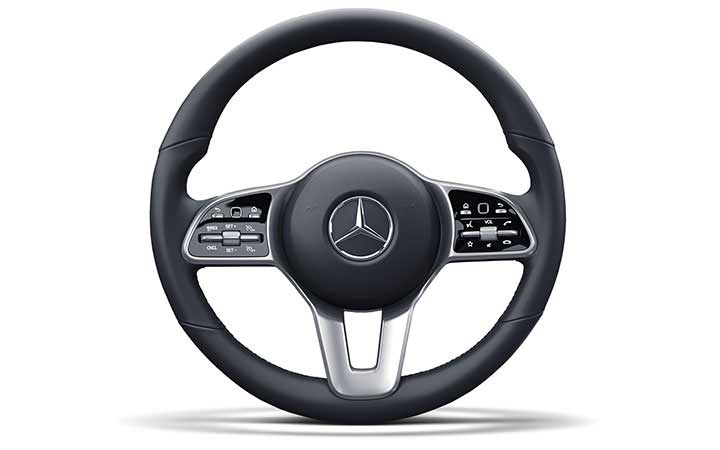 Steering-wheel touchpads put the world at your thumbs.