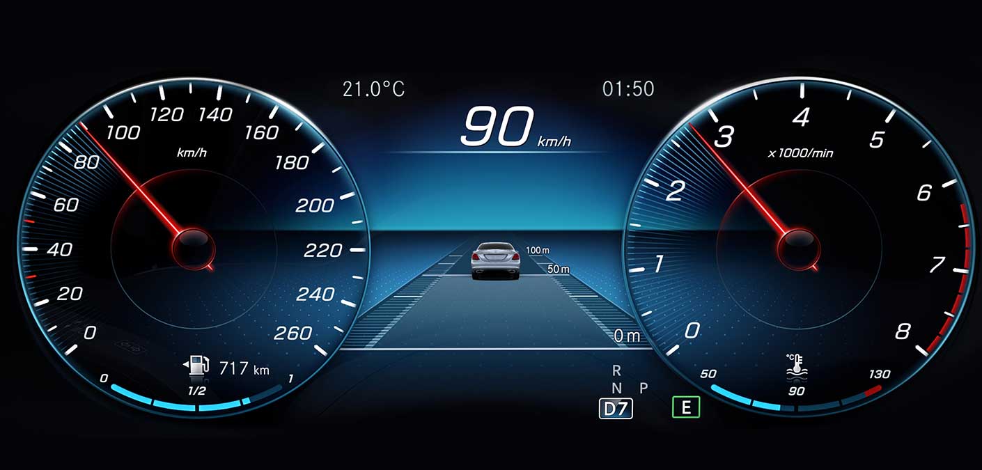 Virtual eyes, for easier drives.