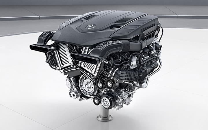 Eight or twelve cylinders. Twin turbos. A singular standard.