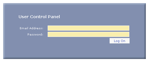 Mail User Control Panel