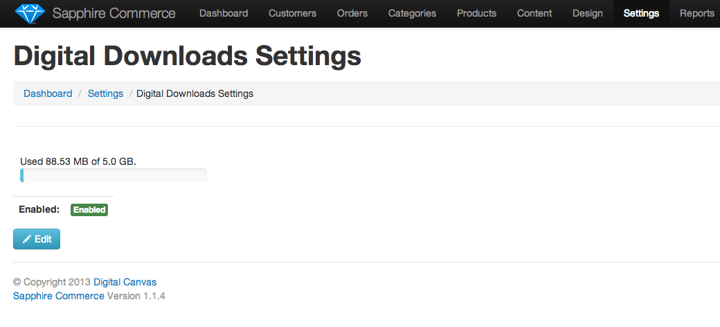 Enable Digital Downloads