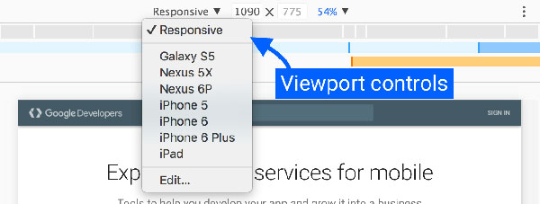 Viewport Controls.