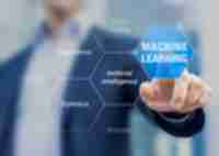Machine learning improves artificial intelligence ability for predictions.