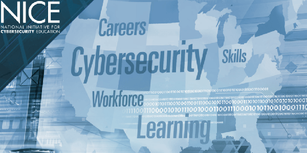 Cybersecurity graphic with NICE logo from the main PDF.