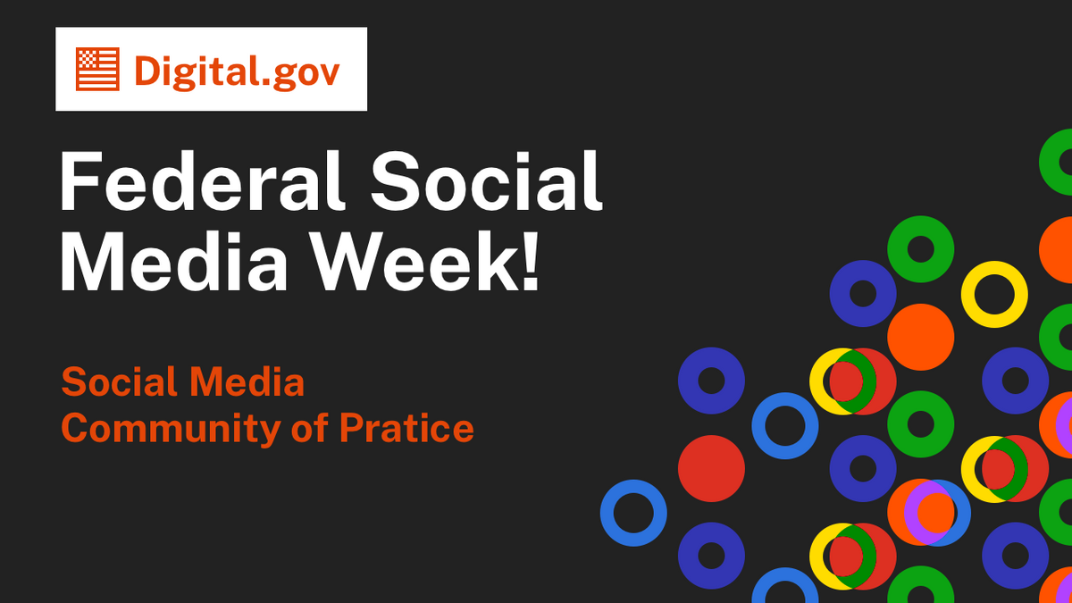 Federal Social Media Week 2020! – Digital.gov