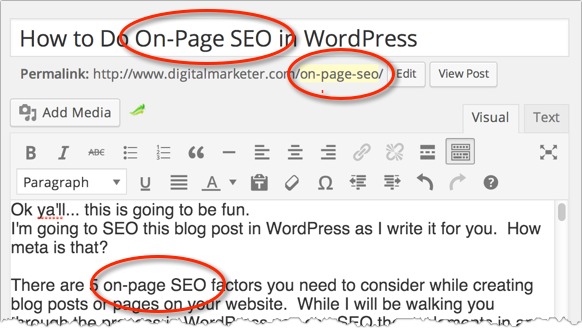 How to Do On-Page SEO in WordPress