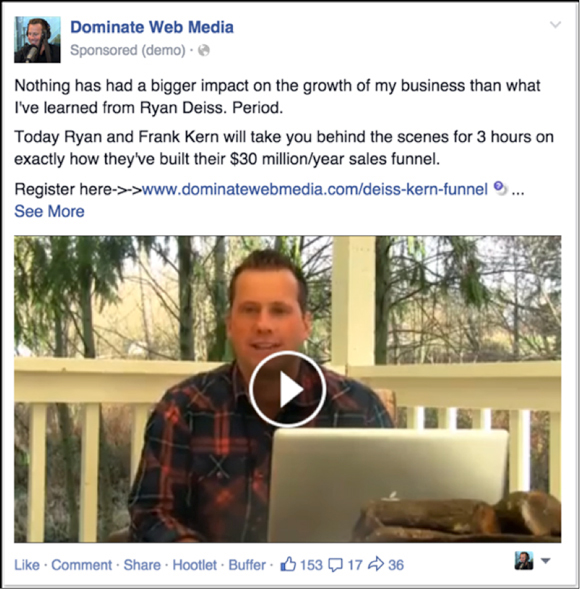 Watch The Promotion Online Facebook