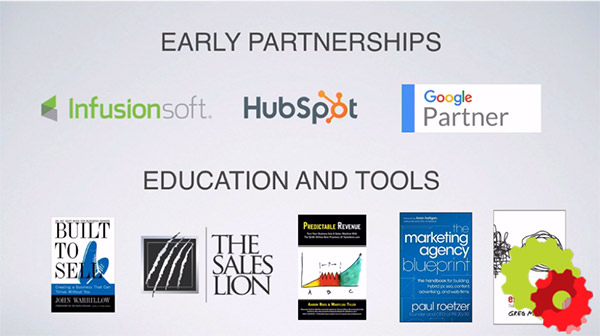The early partnerships of Clymb: Infusionsoft, HubSpot, Google Partner