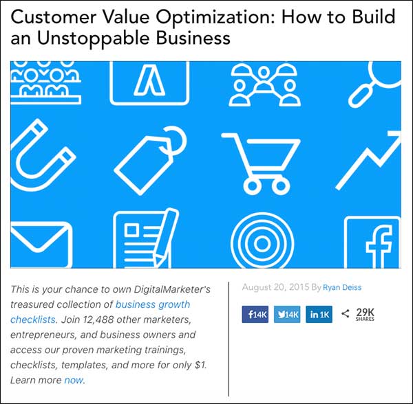 Customer Value Optimization