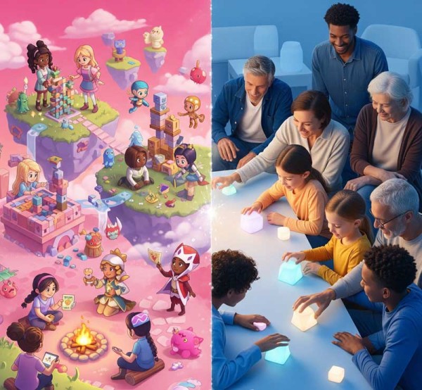 Pink vs. Blue Market Gaming Strategies