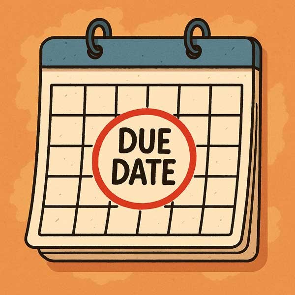 Setting Due Dates for Employee Deliverables