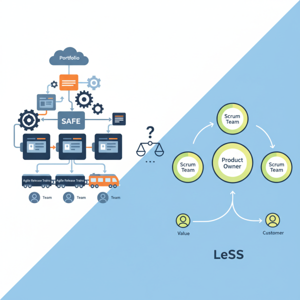 Scaled Agile Frameworks: Navigating Enterprise Agility