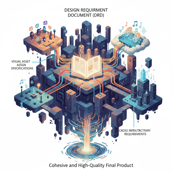 Integrating Art, Audio, and Technical Specifications in the DRD