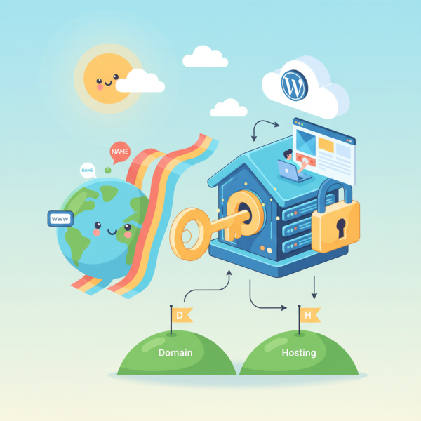 Domain Names and Web Hosting for Your WordPress Site