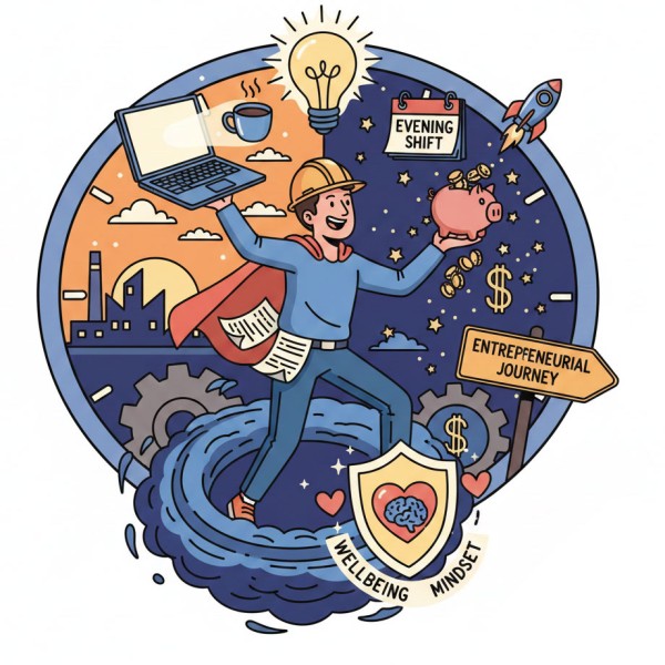 Shifting from Employee to Entrepreneur Mindset Without Burnout