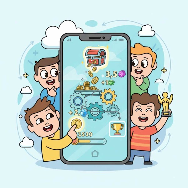 Engagement Characteristics of Mobile Idle Games