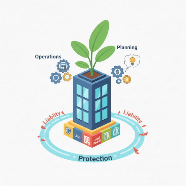 Legal Structures, Registrations, and Permits