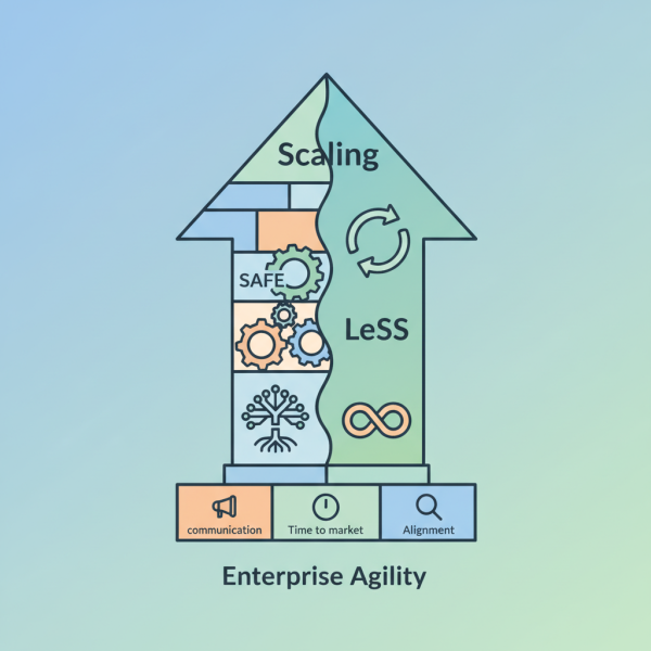 Mastering Scaled Agile: SAFe and LeSS Explained