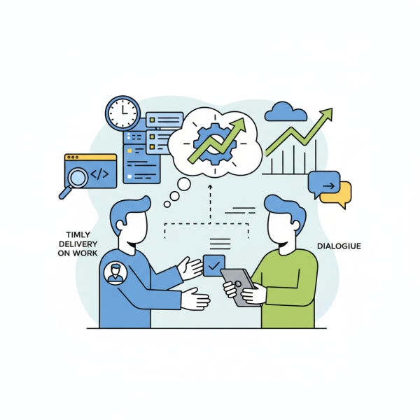 Effective Feedback for Delegated Tasks in Software Engineering