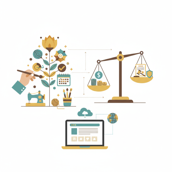 Legal, Tax, and Financial Essentials for Your Online Craft Venture