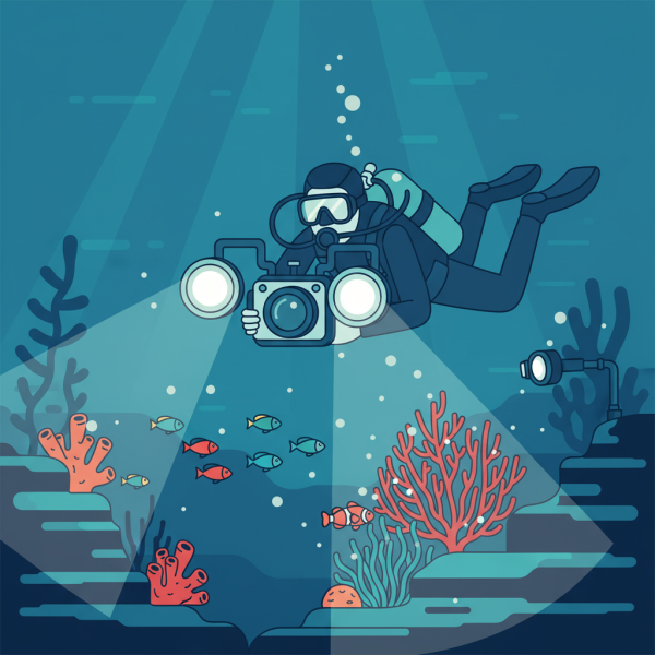 Mastering Underwater Lighting: Strobes and Video Lights