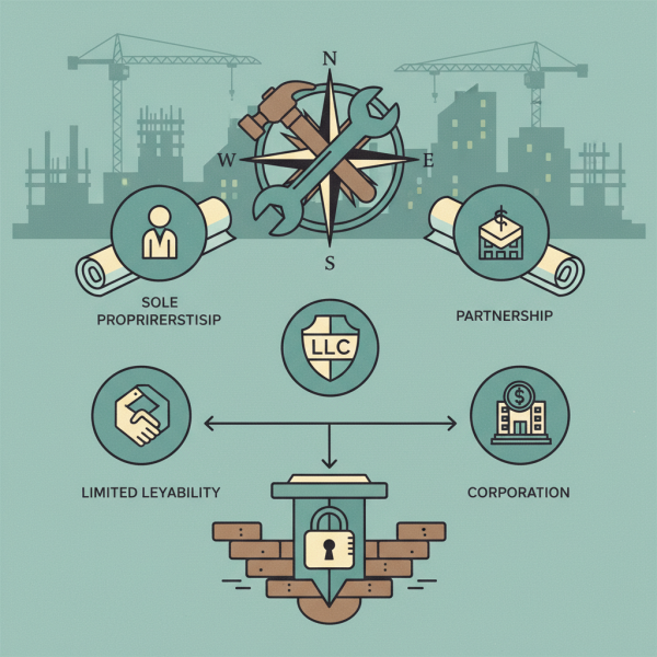 Navigating Business Legal Structures for Construction Companies