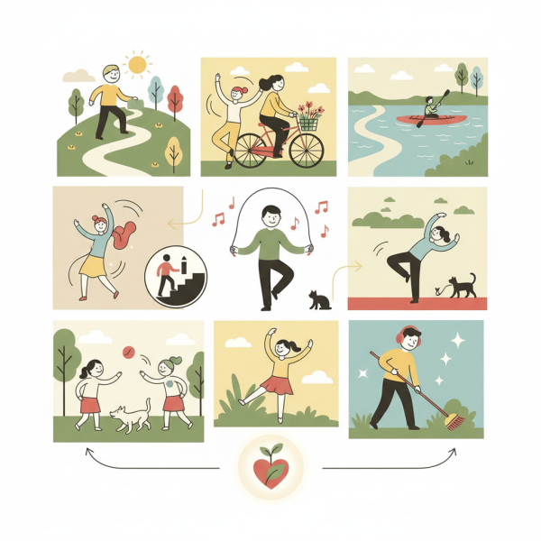 Joyful Movements for Enhanced Daily Well-being