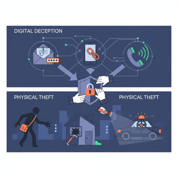 Understanding and Preventing Phishing, Smishing and Vishing